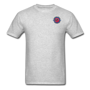 ACOSA Pocket Logo TShirt - American Council of Spotted Asses - heather gray