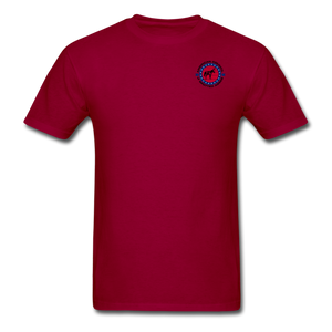 ACOSA Pocket Logo TShirt - American Council of Spotted Asses - dark red